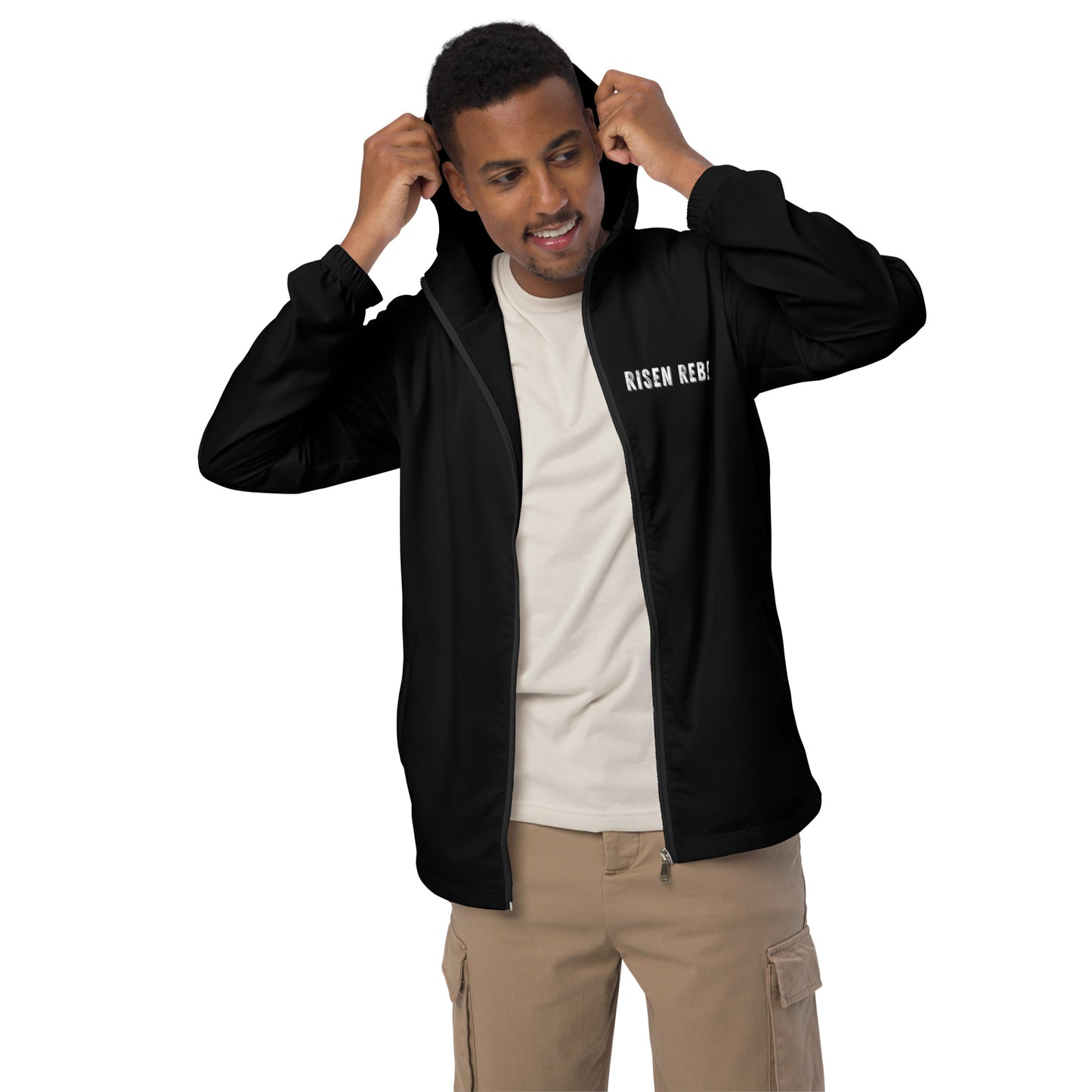 Rebel Skull Windbreaker Zip-Up