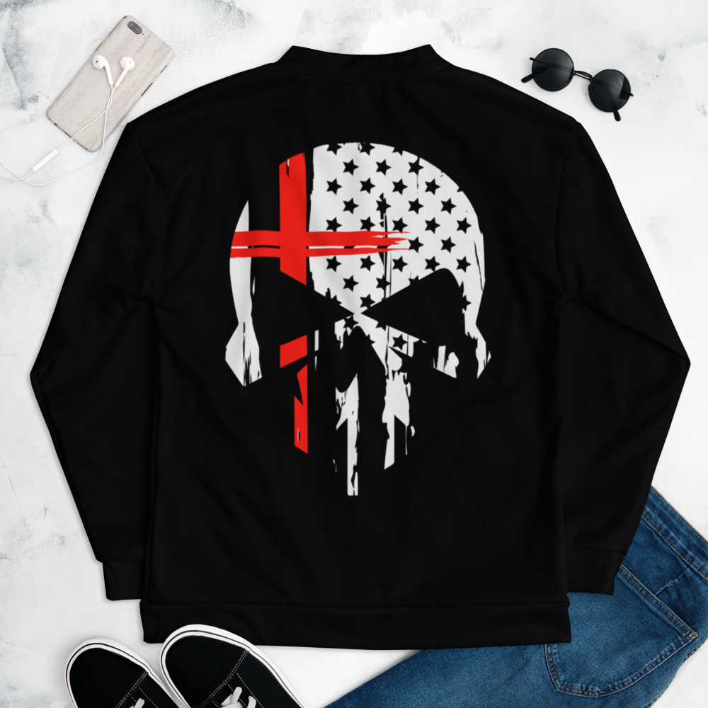 Rebel Skull Bomber Jacket