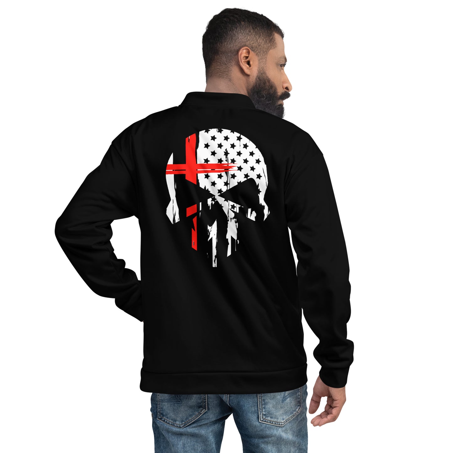 Rebel Skull Bomber Jacket