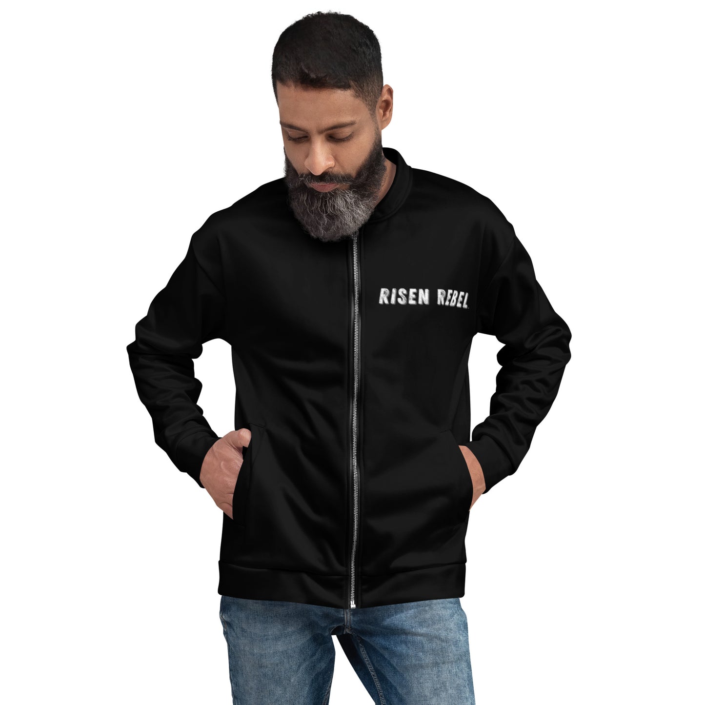 Rebel Skull Bomber Jacket