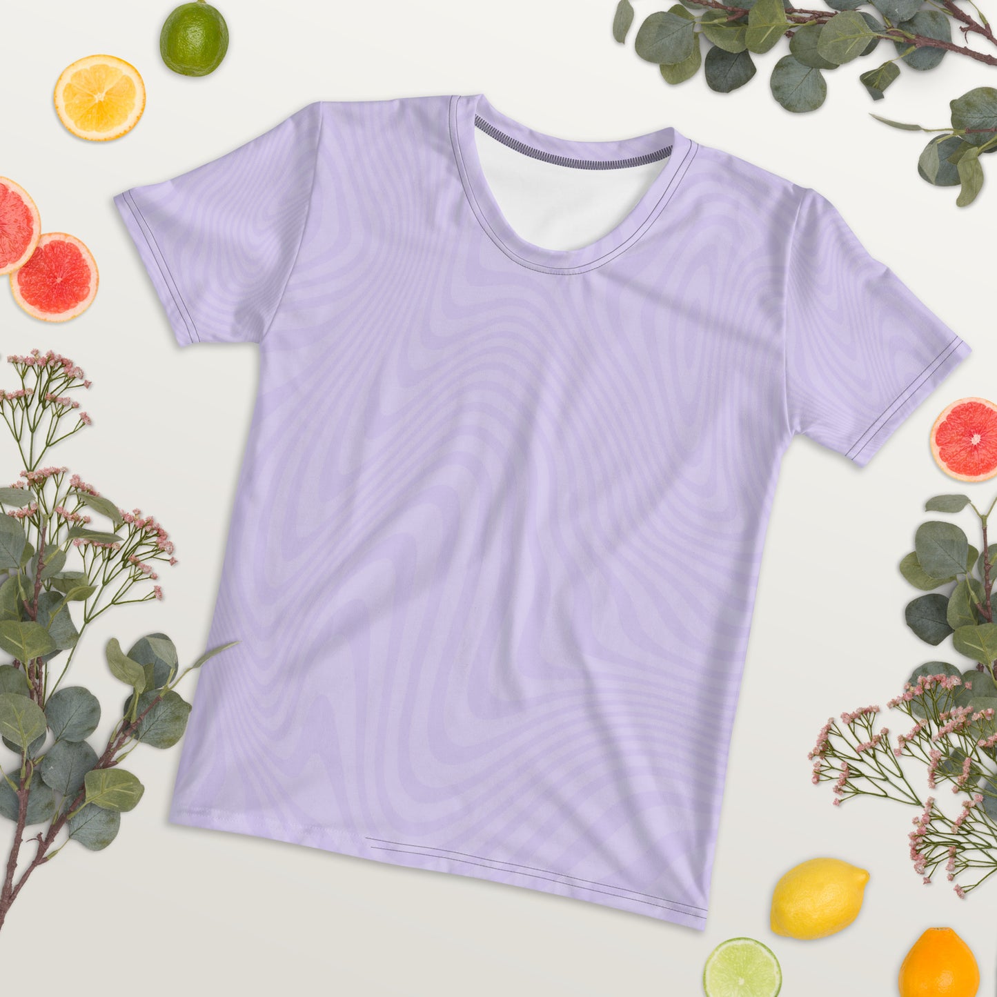 Risen Rebel "Original" Women's Print T-Shirt- Lavender