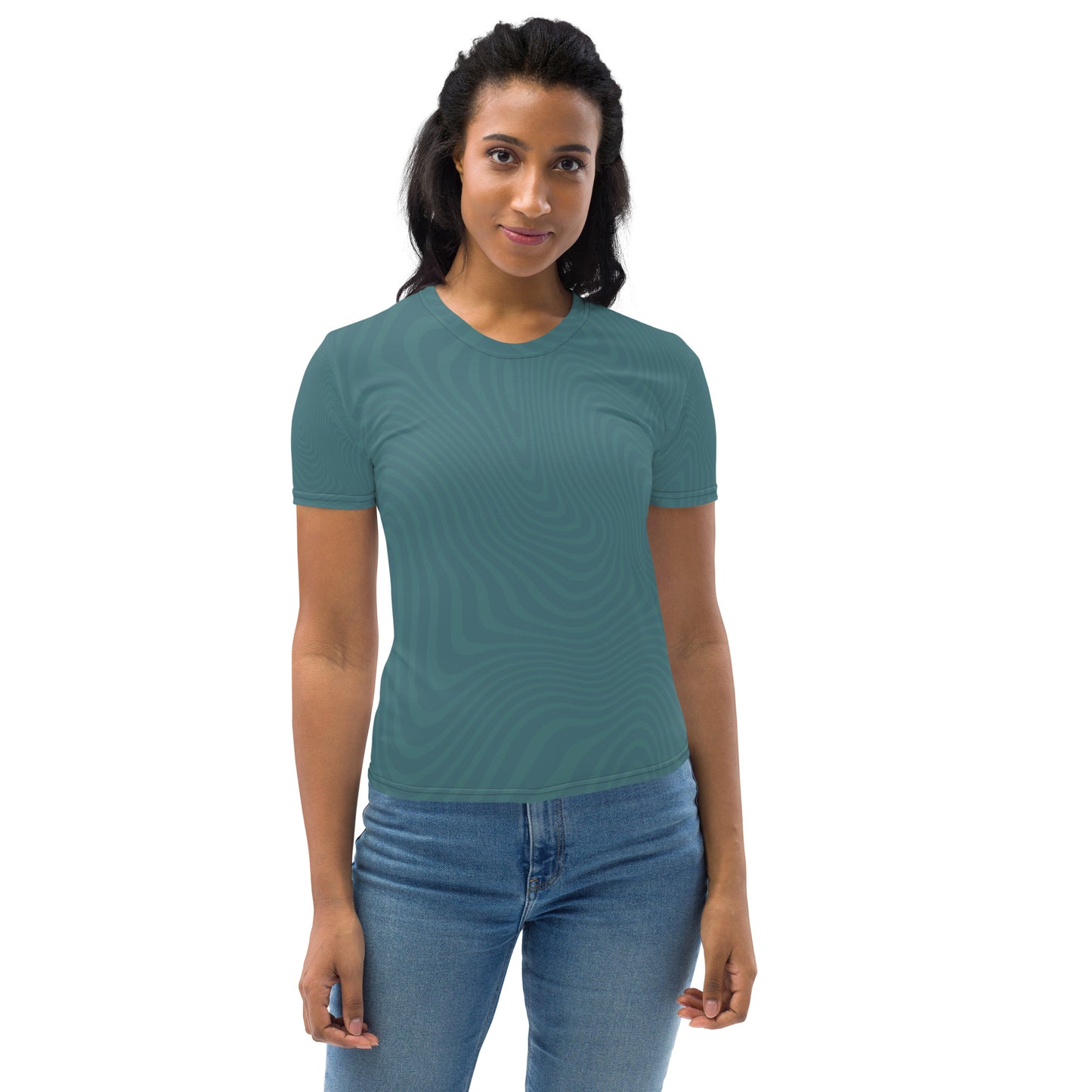 Risen Rebel "Original" Women's Print T-Shirt- Emerald
