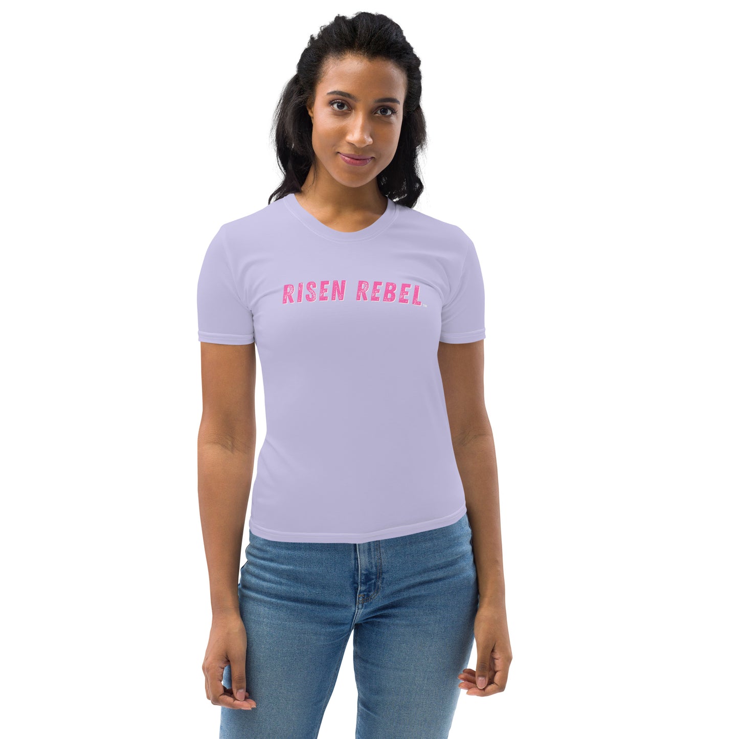 Risen Rebel Ladies Defender Sports Tee- Lavender