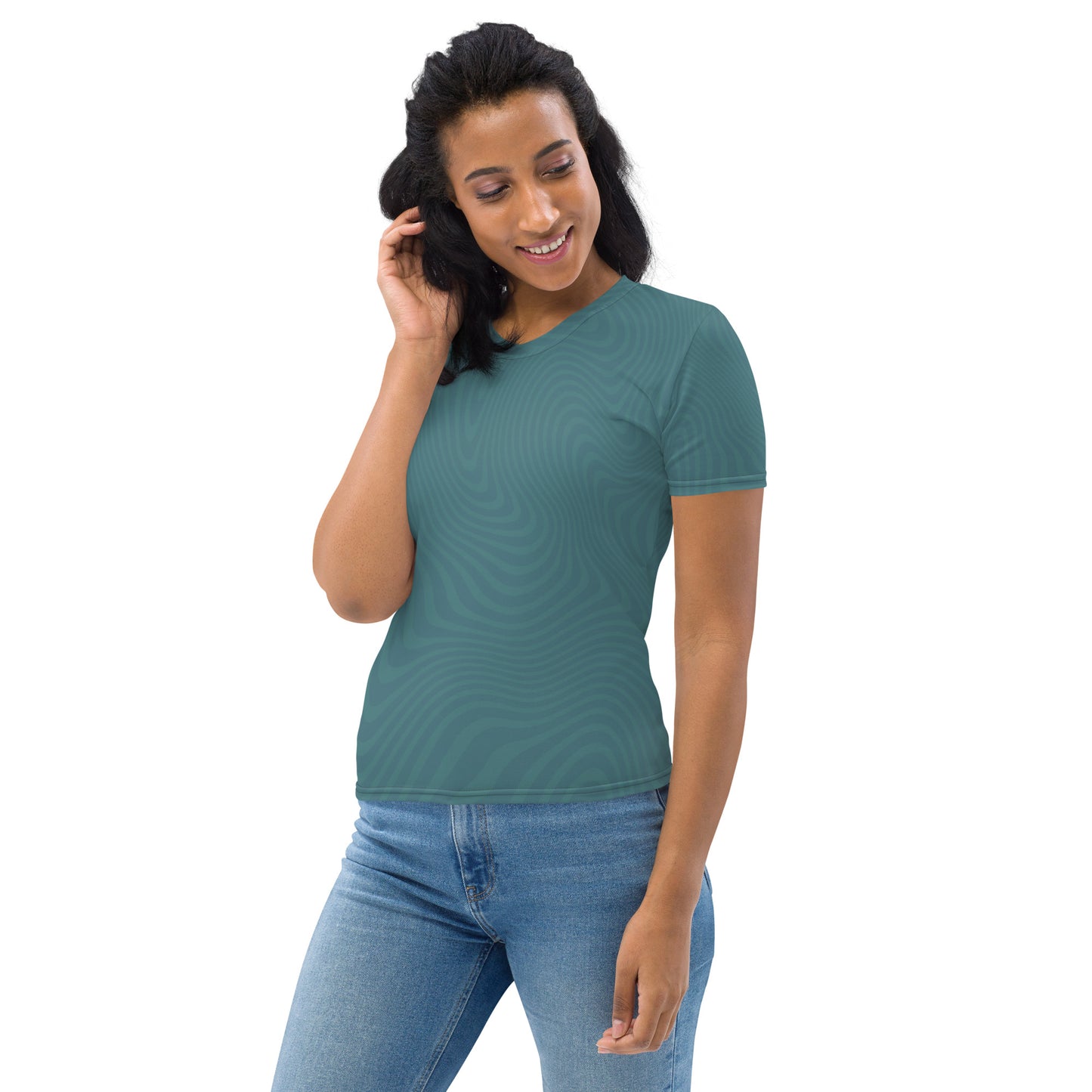 Risen Rebel "Original" Women's Print T-Shirt- Emerald