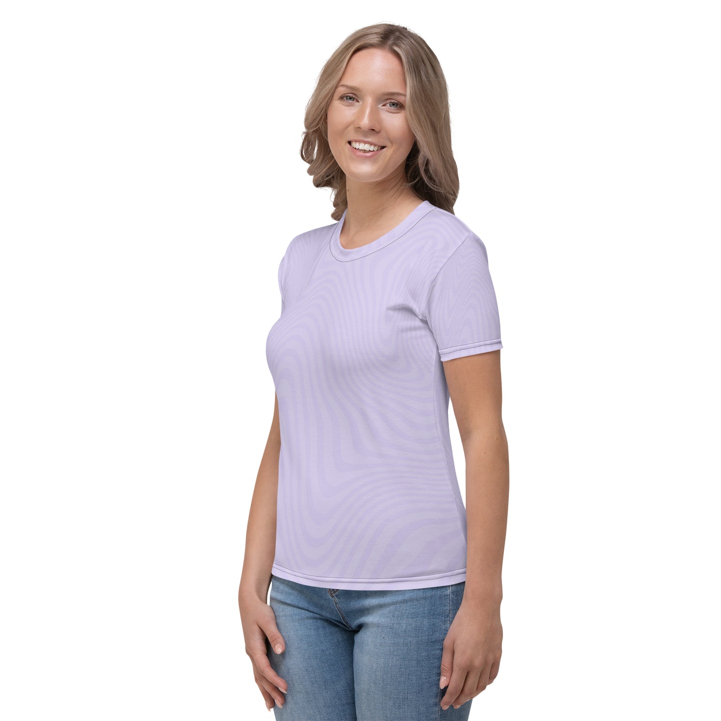 Risen Rebel "Original" Women's Print T-Shirt- Lavender