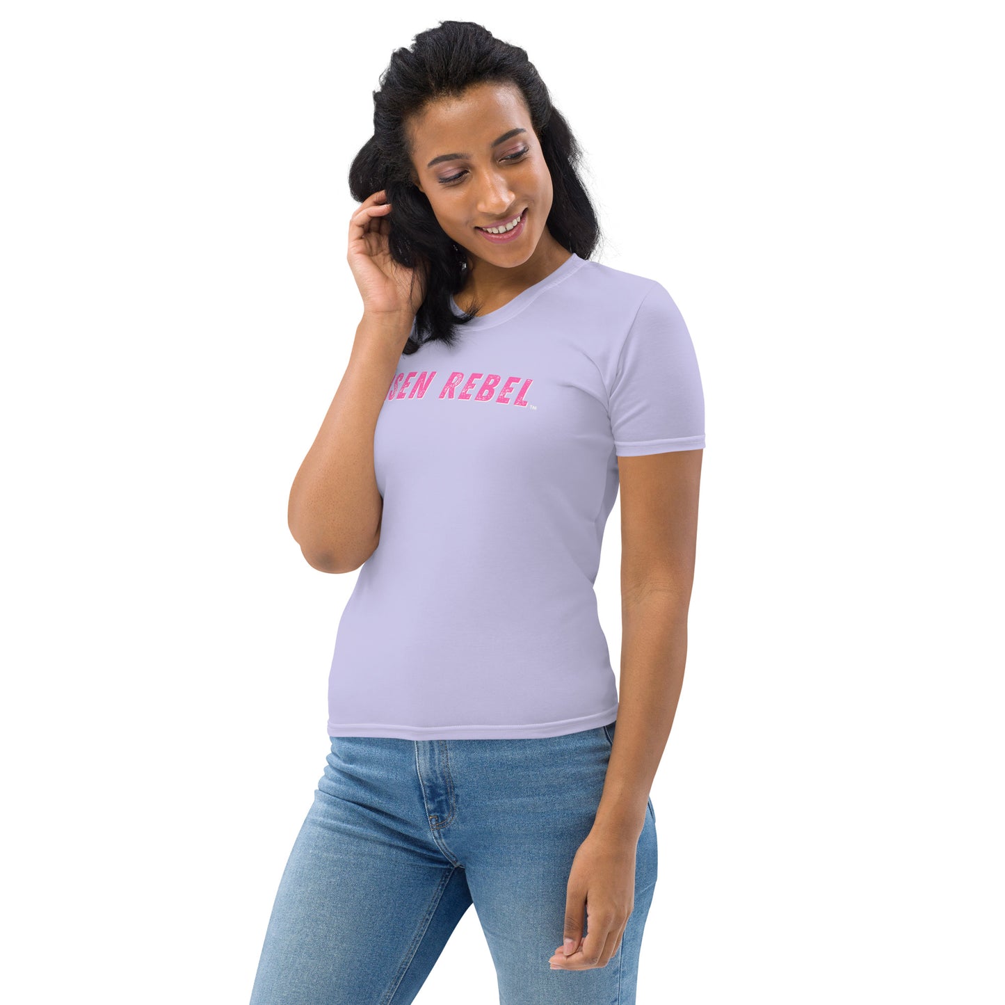 Risen Rebel Ladies Defender Sports Tee- Lavender
