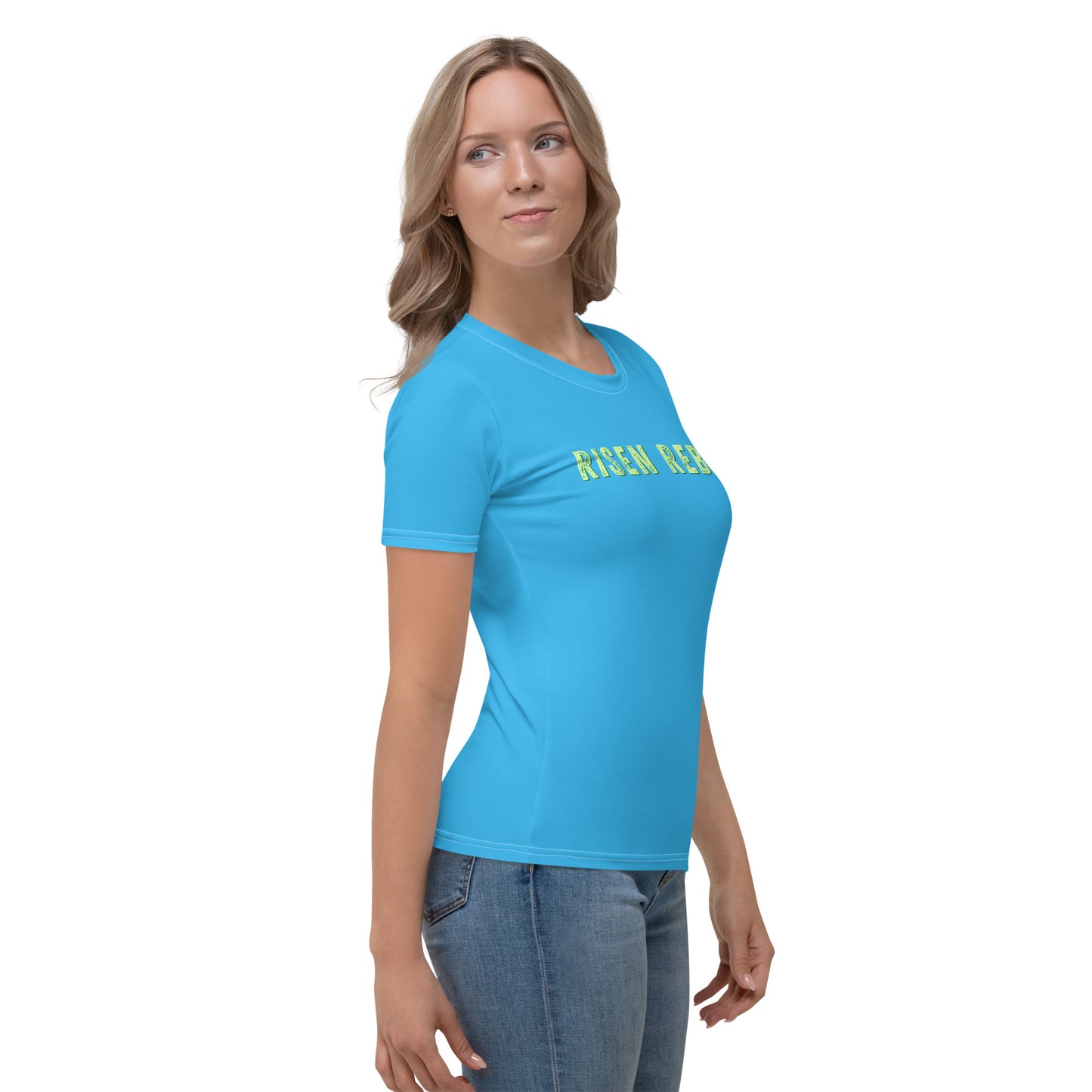 Risen Rebel Ladies Defender Sports Tee- Chartreuse