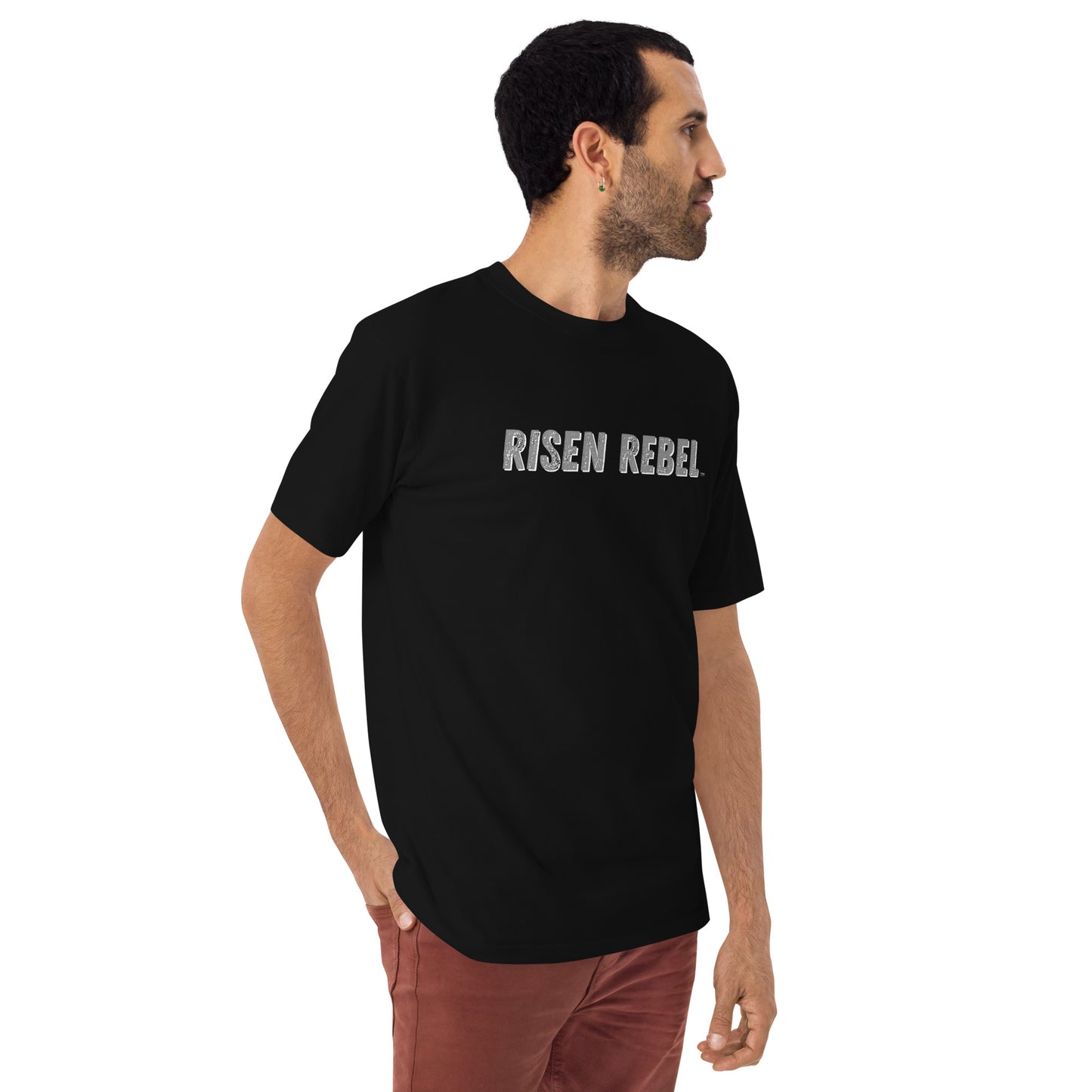 Risen Rebel Demon Killer Tee- Silver