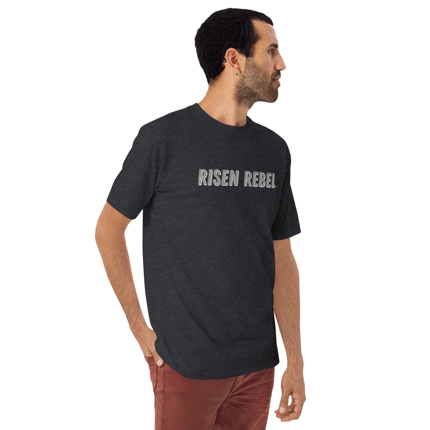 Risen Rebel Demon Killer Tee- Silver