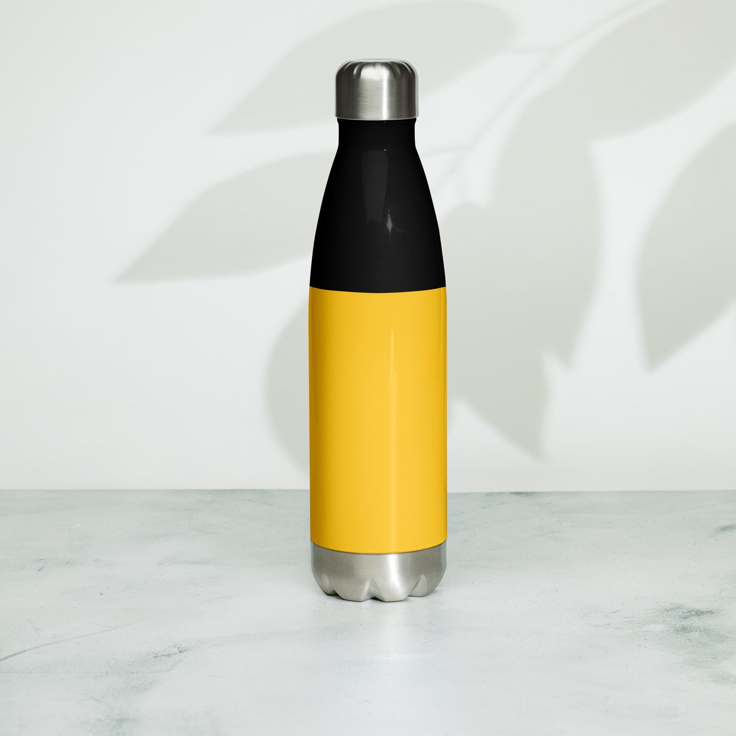 Risen rebel "Strongman Series" Stainless Steel Water Bottle- Hawkeye Gold