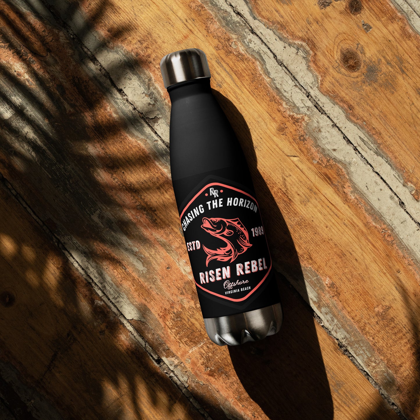 Risen Rebel Offshore Stainless Steel Water Bottle- Cobia