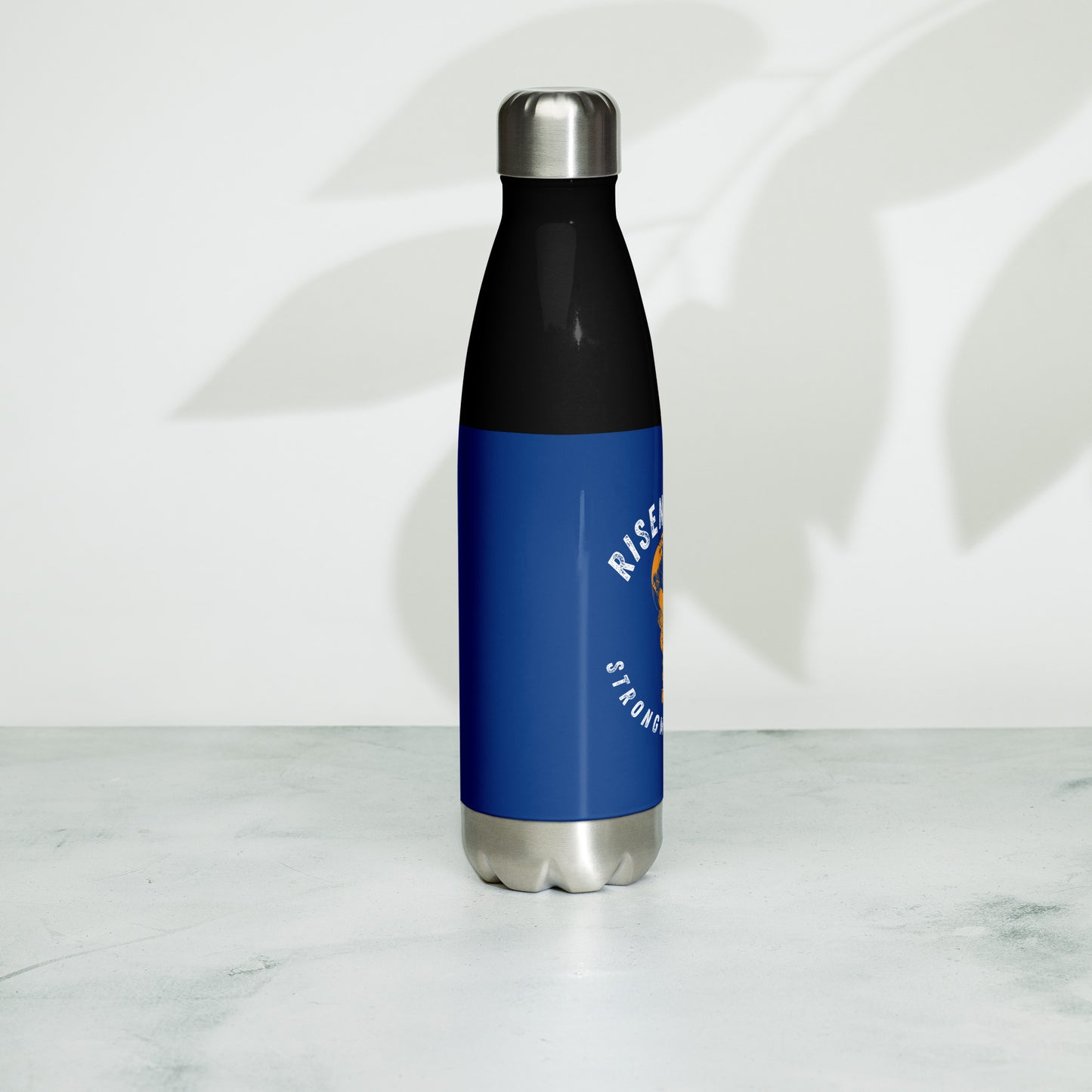 Risen Rebel "Strongman Series" Stainless Steel Water Bottle- Bronco