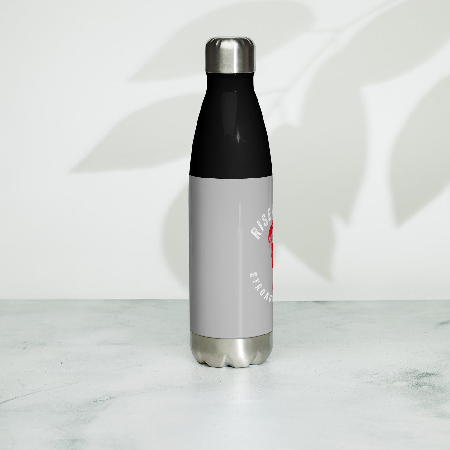 Risen Rebel "Strongman Series" Stainless Steel Water Bottle