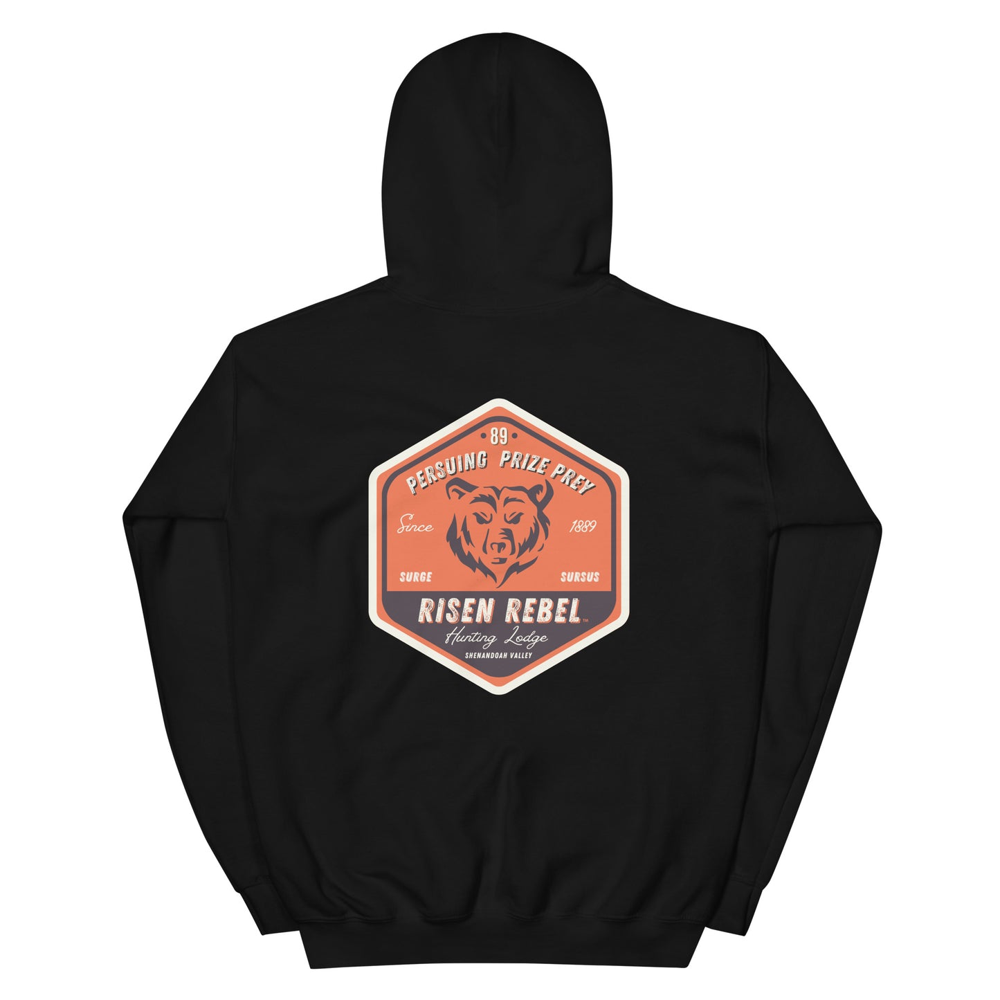Risen Rebel "Orange Bear" Hoodie