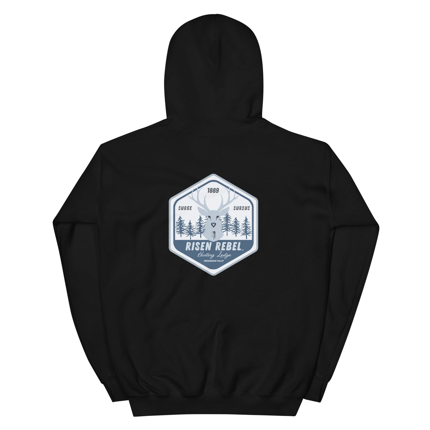 Risen Rebel "Ice Blue Buck" Hoodie