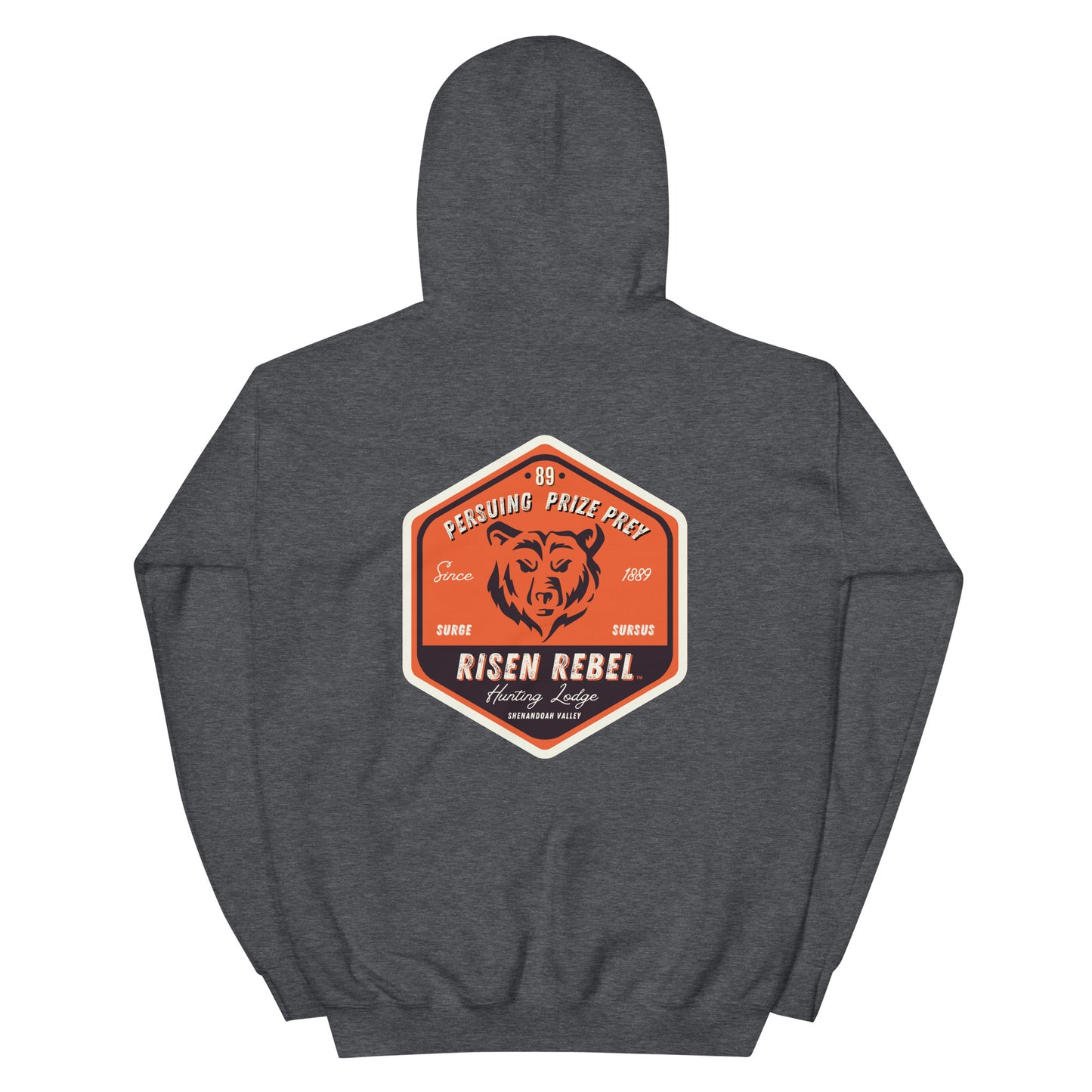 Risen Rebel "Orange Bear" Hoodie