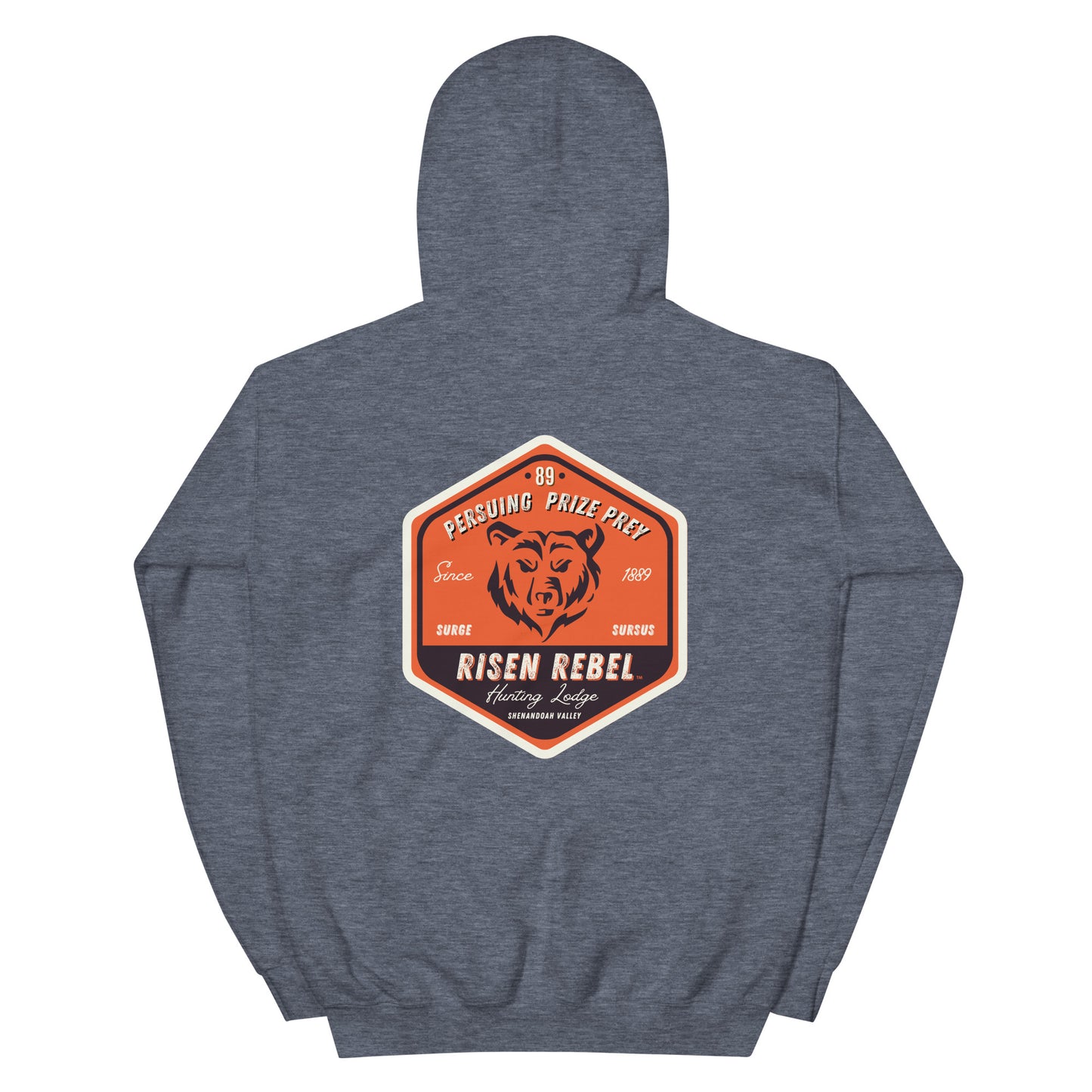 Risen Rebel "Orange Bear" Hoodie