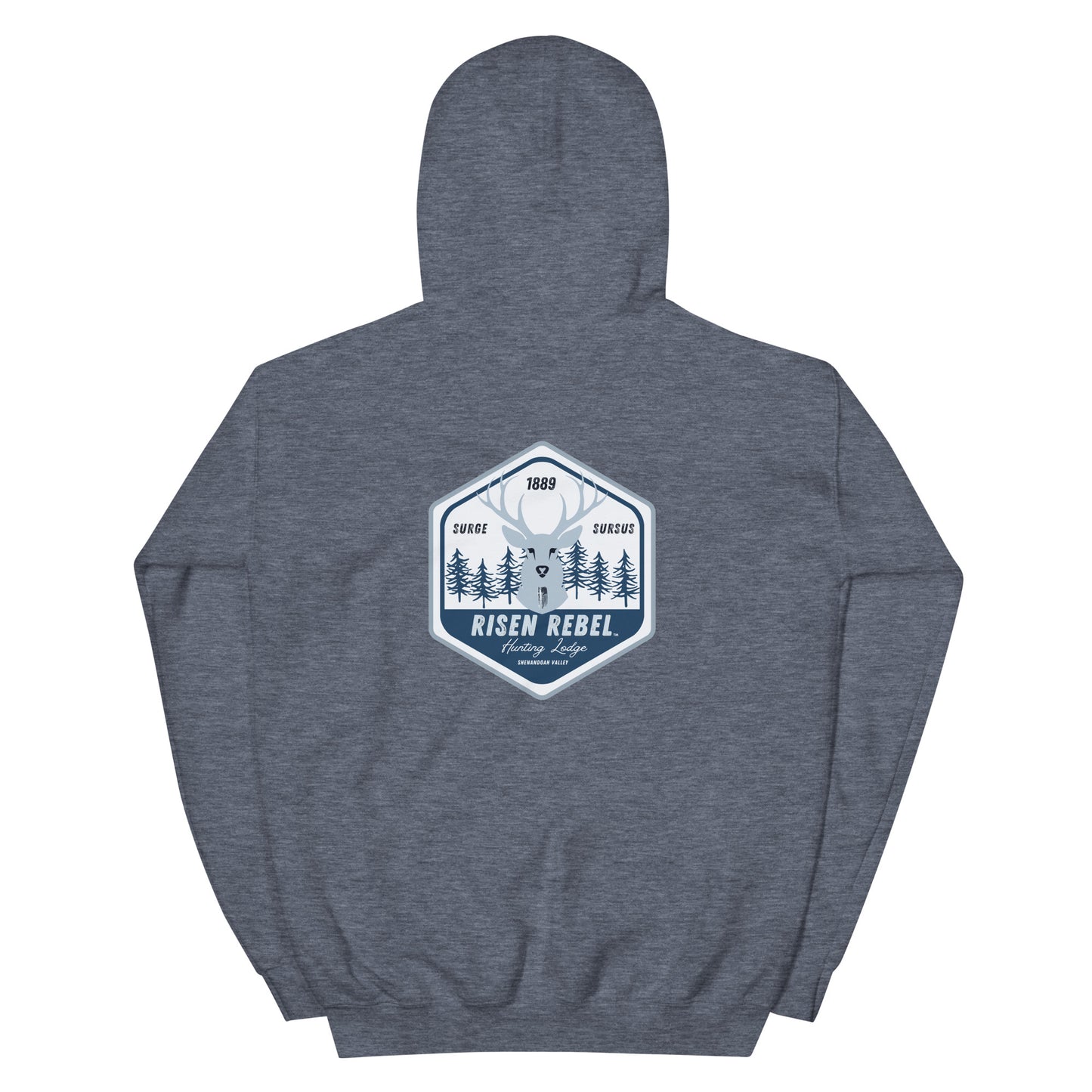 Risen Rebel "Ice Blue Buck" Hoodie