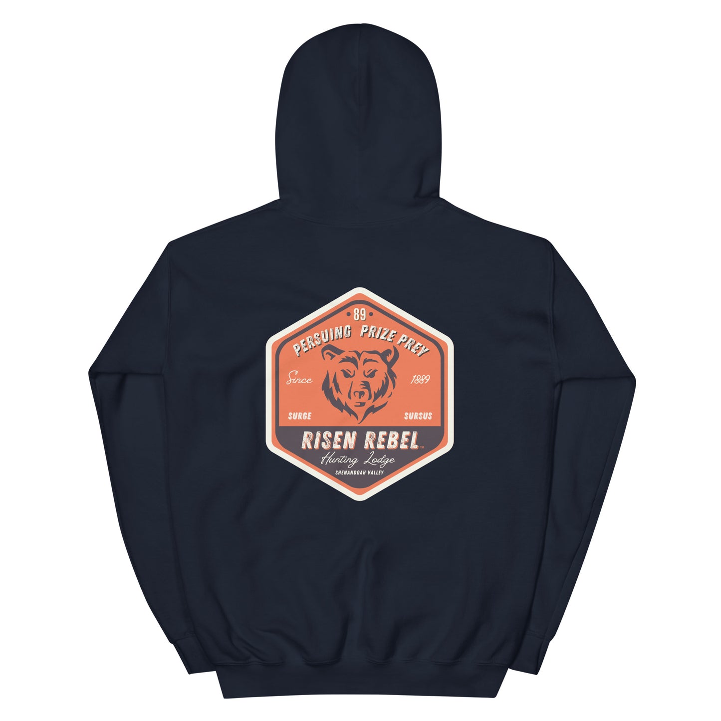 Risen Rebel "Orange Bear" Hoodie