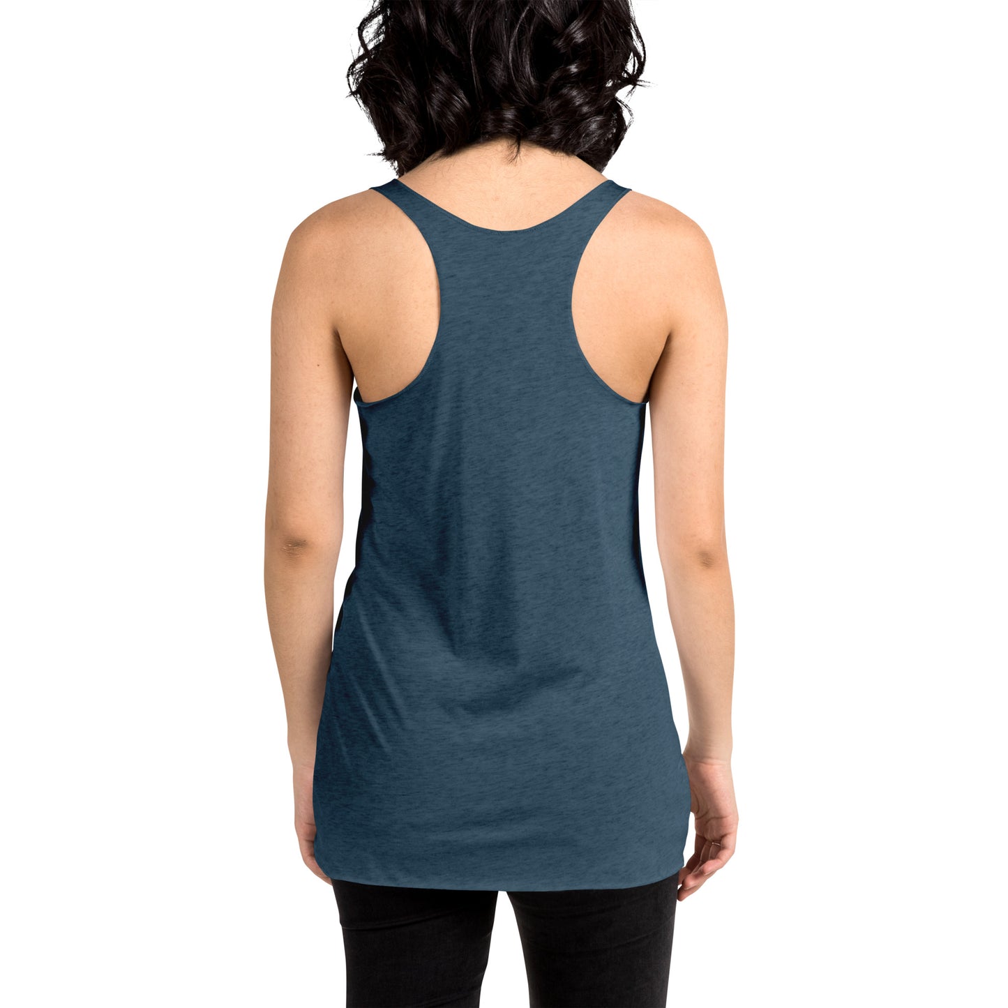 Risen Rebel Classic Logo Women's Racerback Tank- Mau/Crm