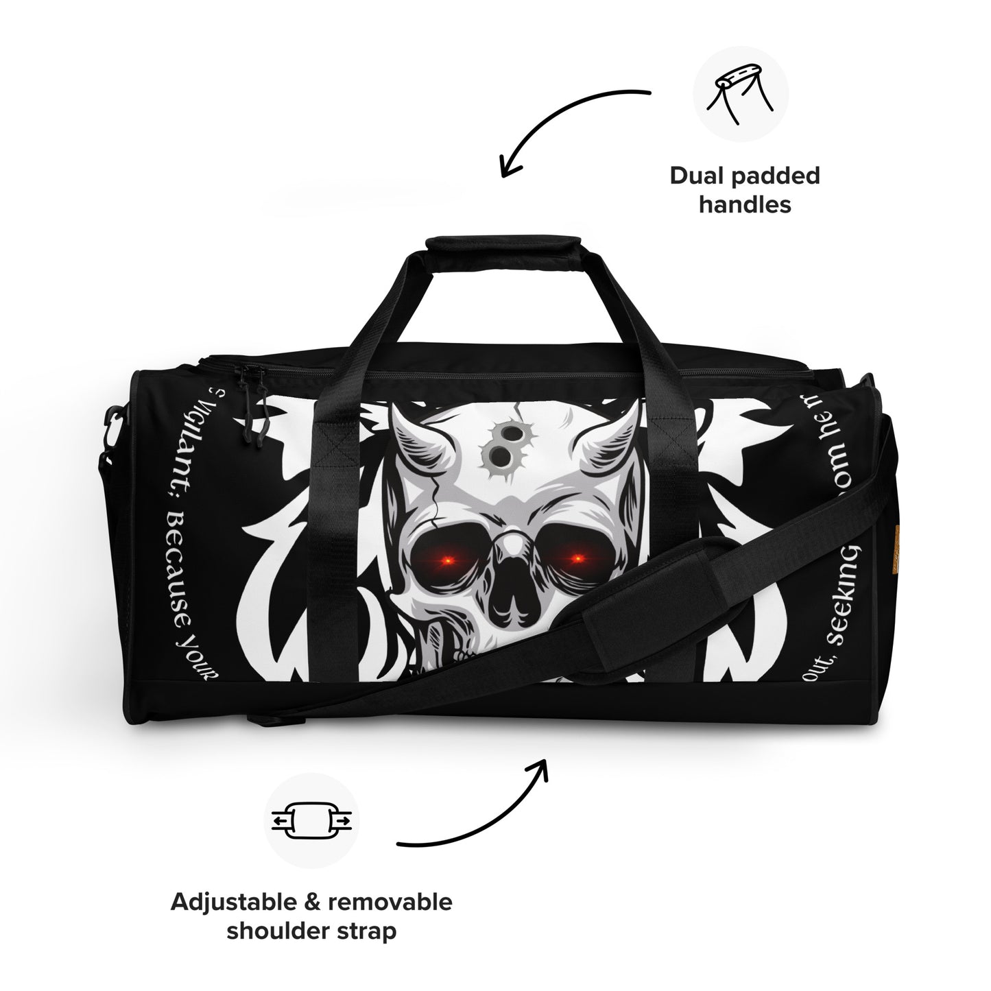 Risen Rebel Demon Killer Duffle Bag