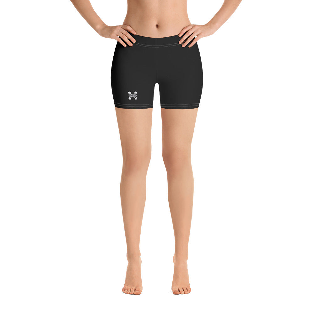 Risen Rebel Power Workout Shorts- Black