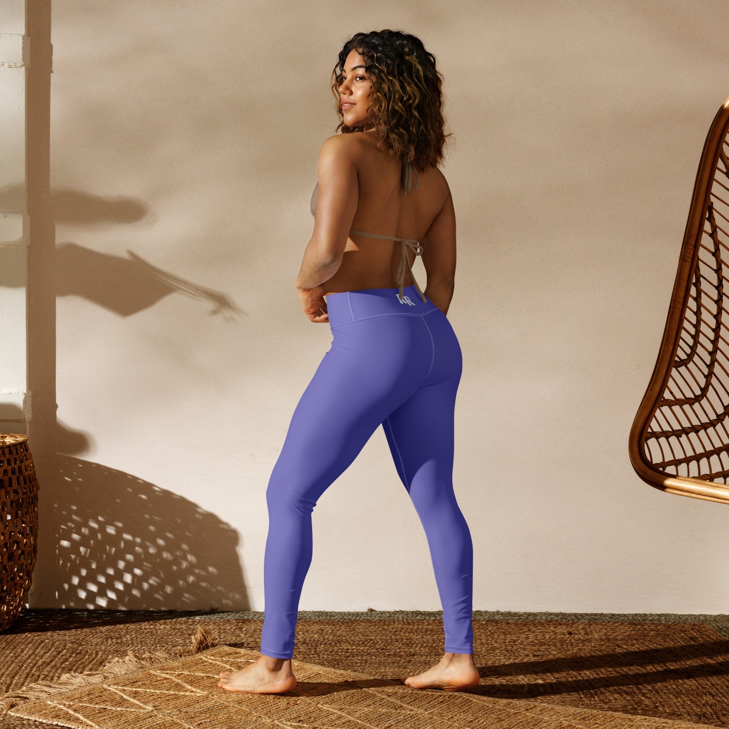 Risen Rebel Power Yoga Leggings- Lavender