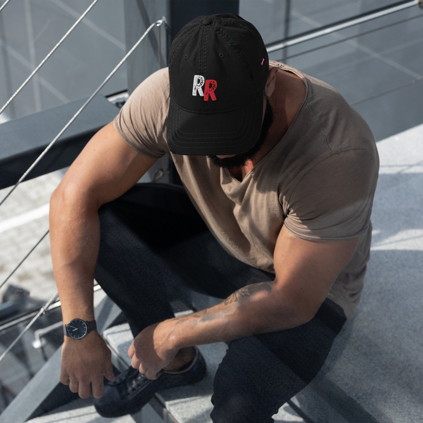 RR Distressed Dad Hat