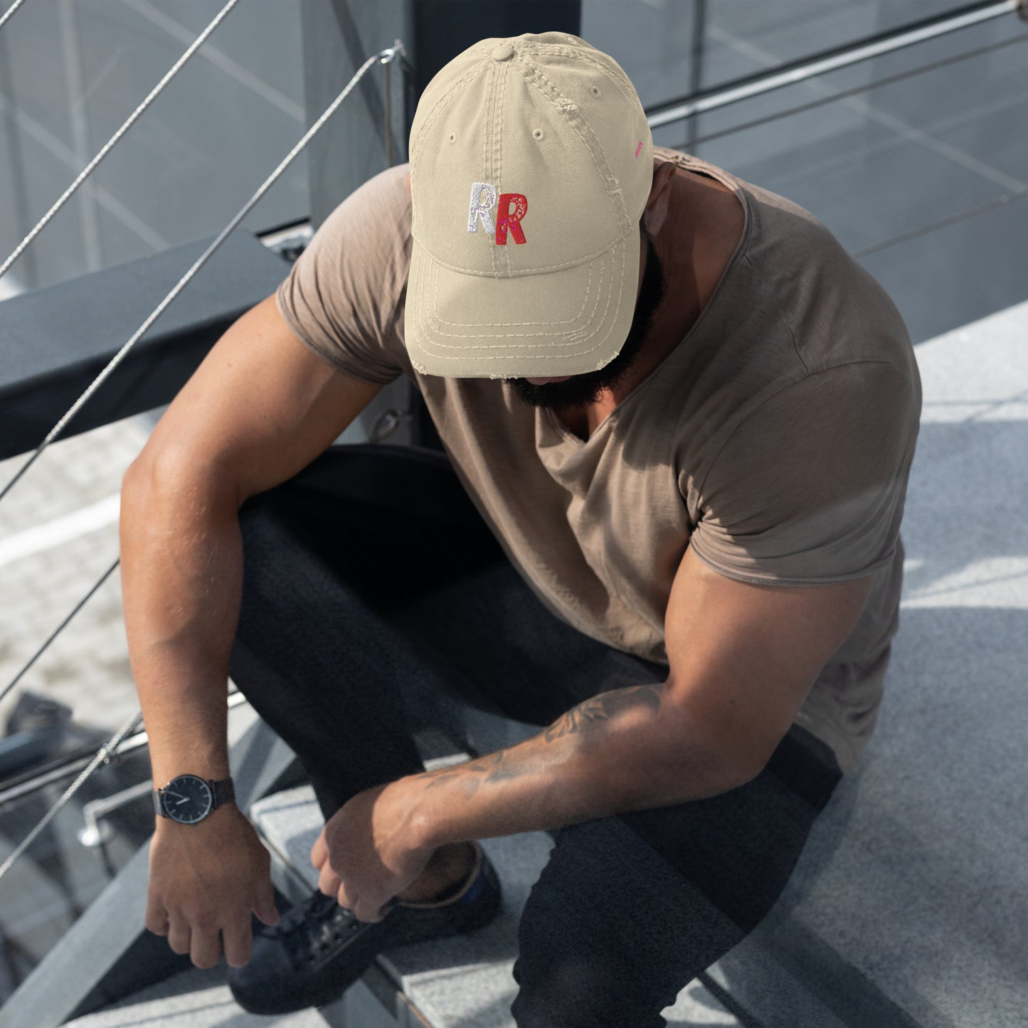 RR Distressed Dad Hat