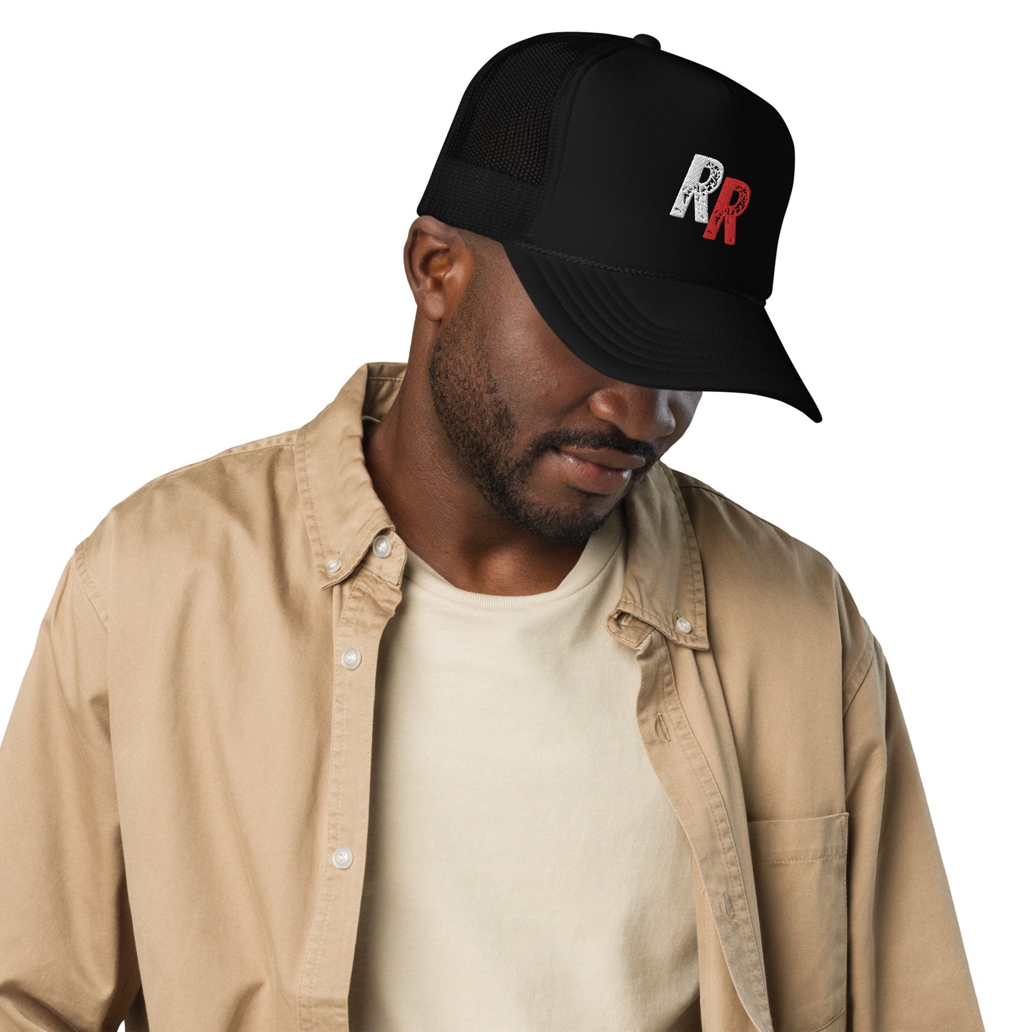 RR Classic Foam Trucker Hat- Black