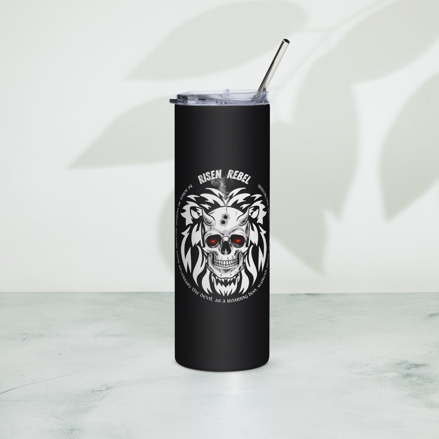 Risen Rebel Demon Killer Stainless steel tumbler