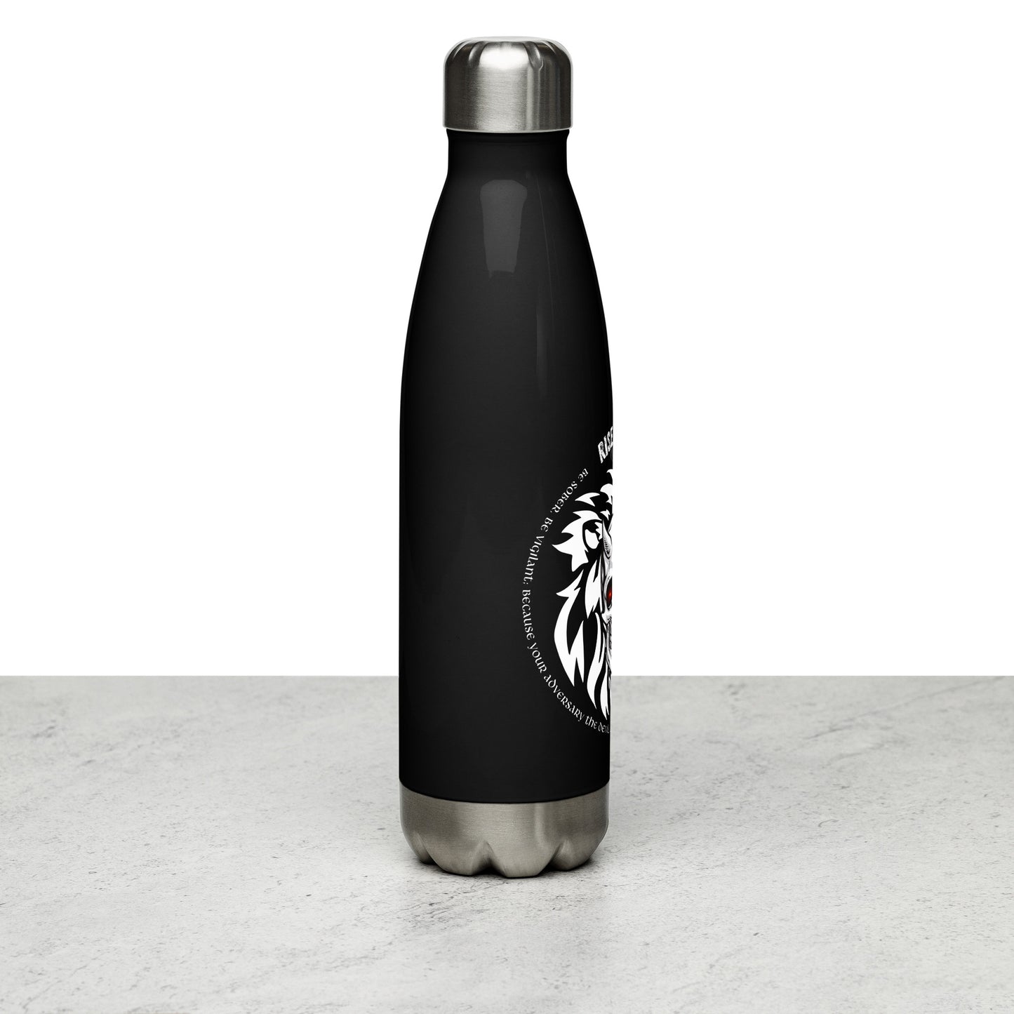 Risen Rebel Demon Killer Stainless Steel Water Bottle
