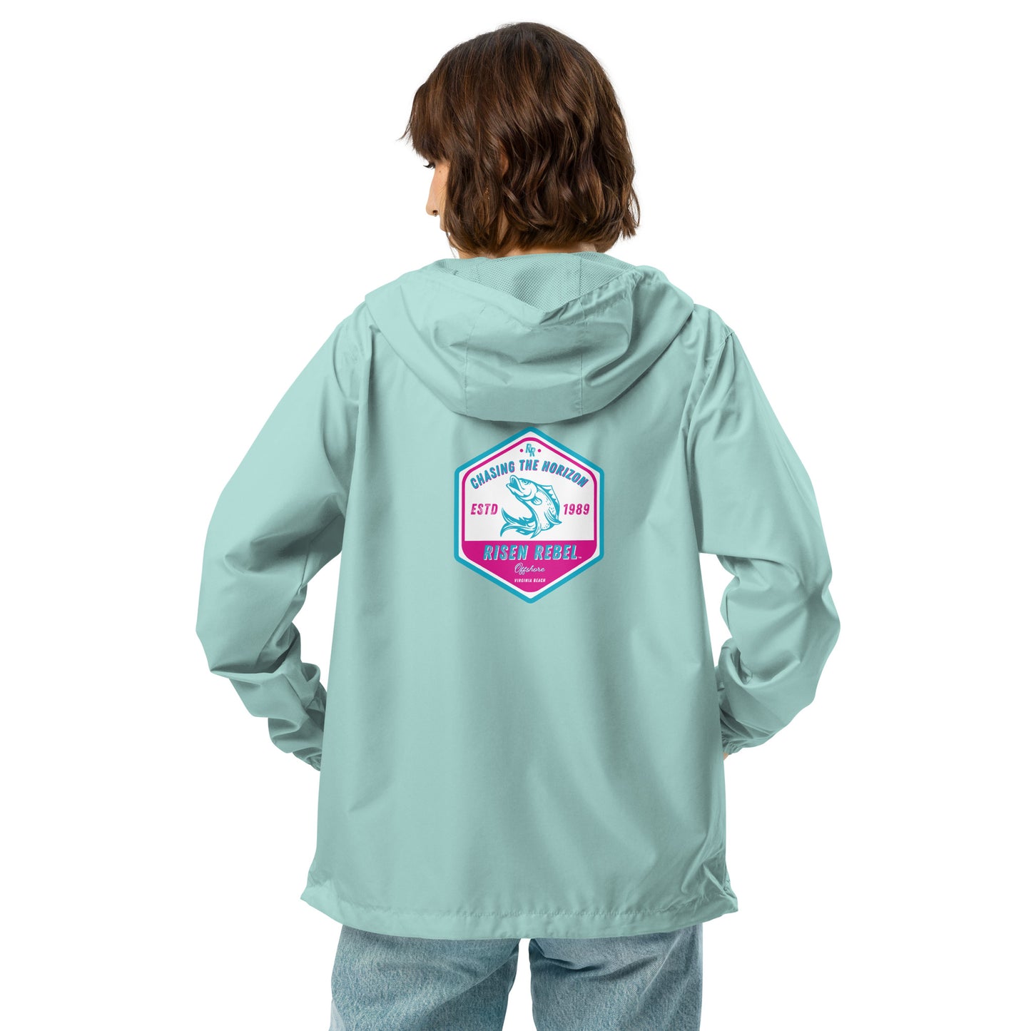 Risen Rebel Offshore Lightweight Zip up Windbreaker