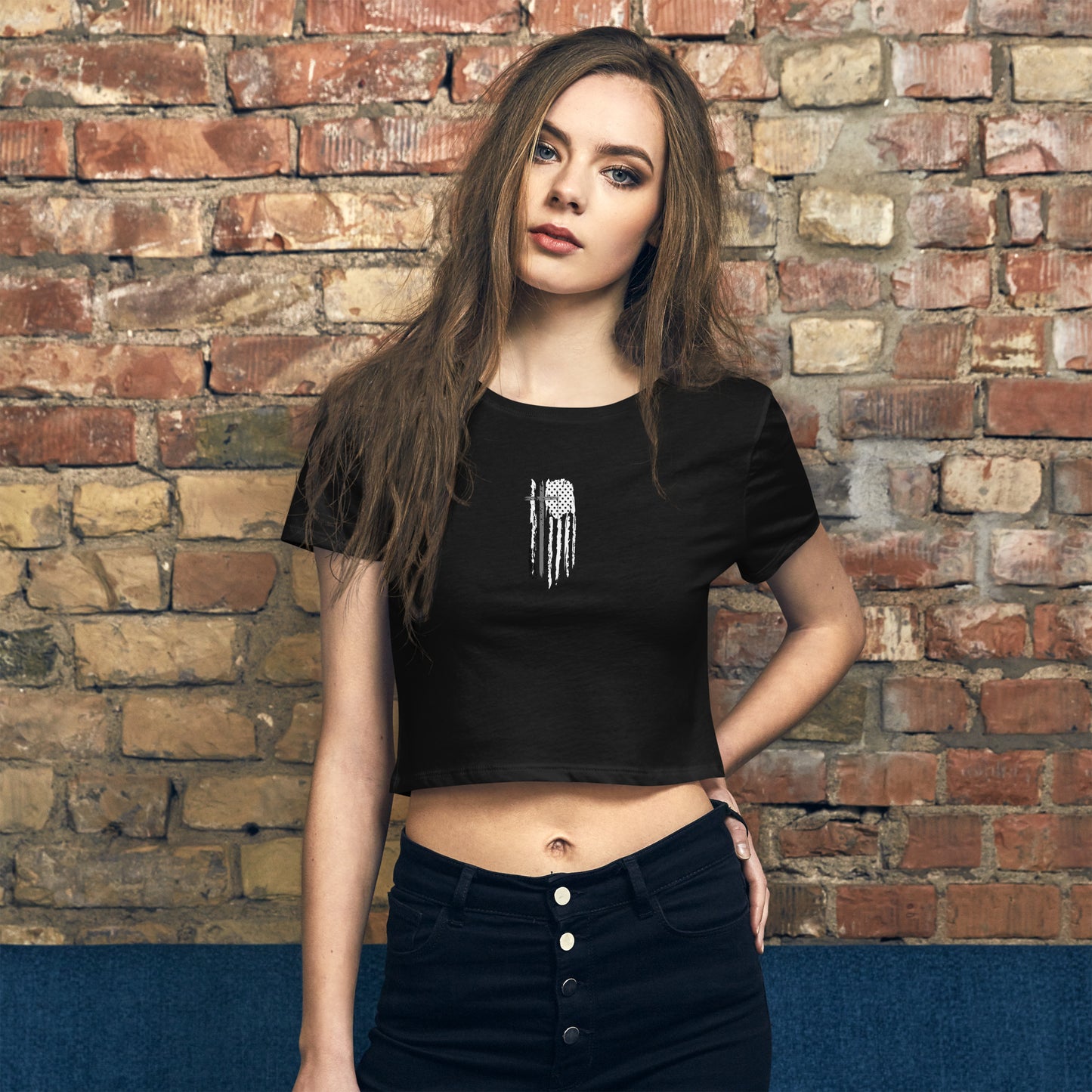 Risen Rebel Women's Classic Logo Crop Top
