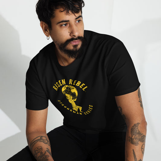 Risen Rebel Strongman Series- Mustard Graphic