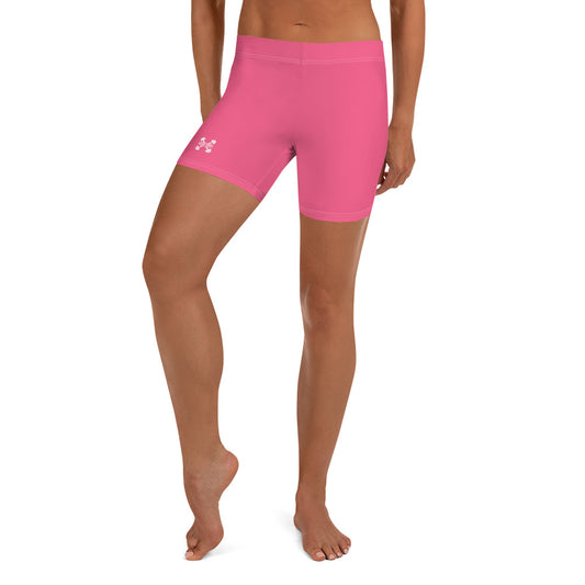 Risen Rebel Power Workout Shorts- Berry