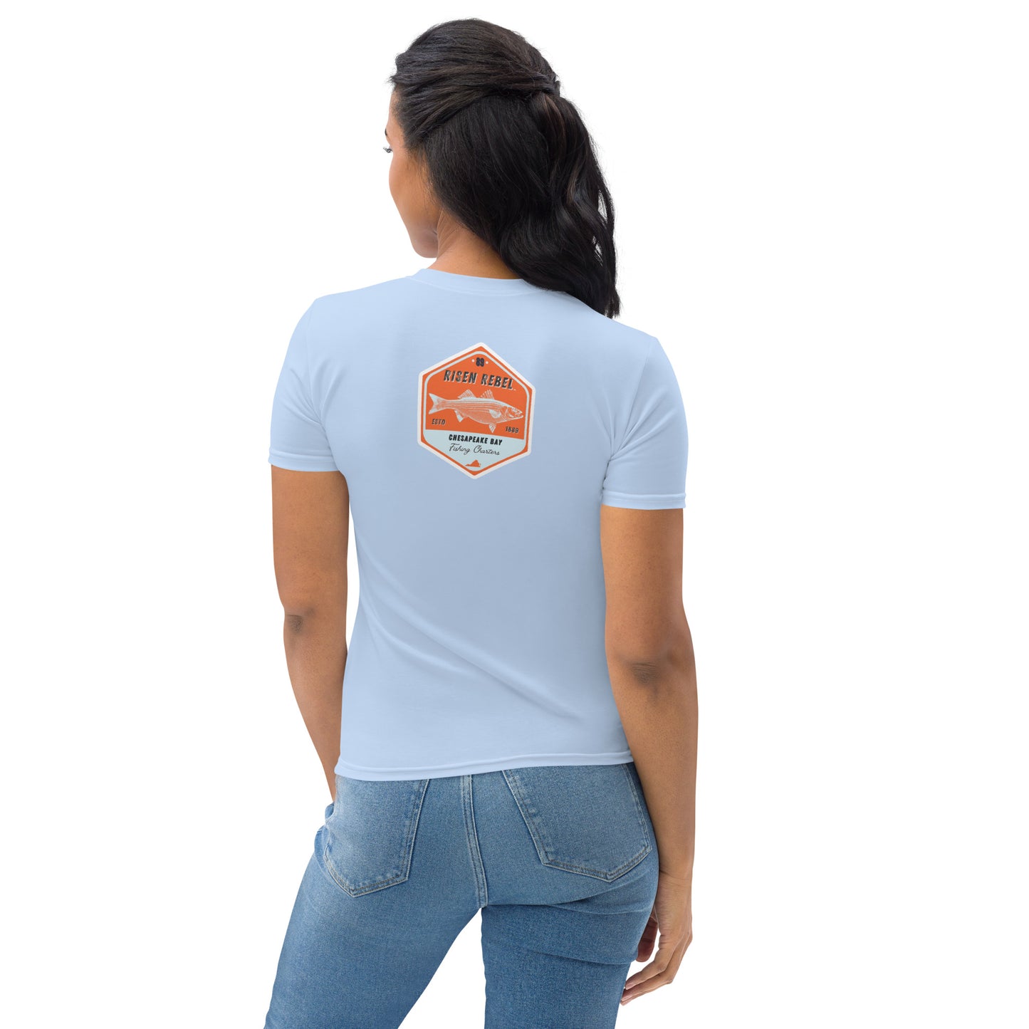 Risen Rebel Fishing Lodge Women's Tee