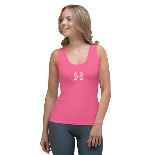 Risen Rebel Power Tank Top- Berry