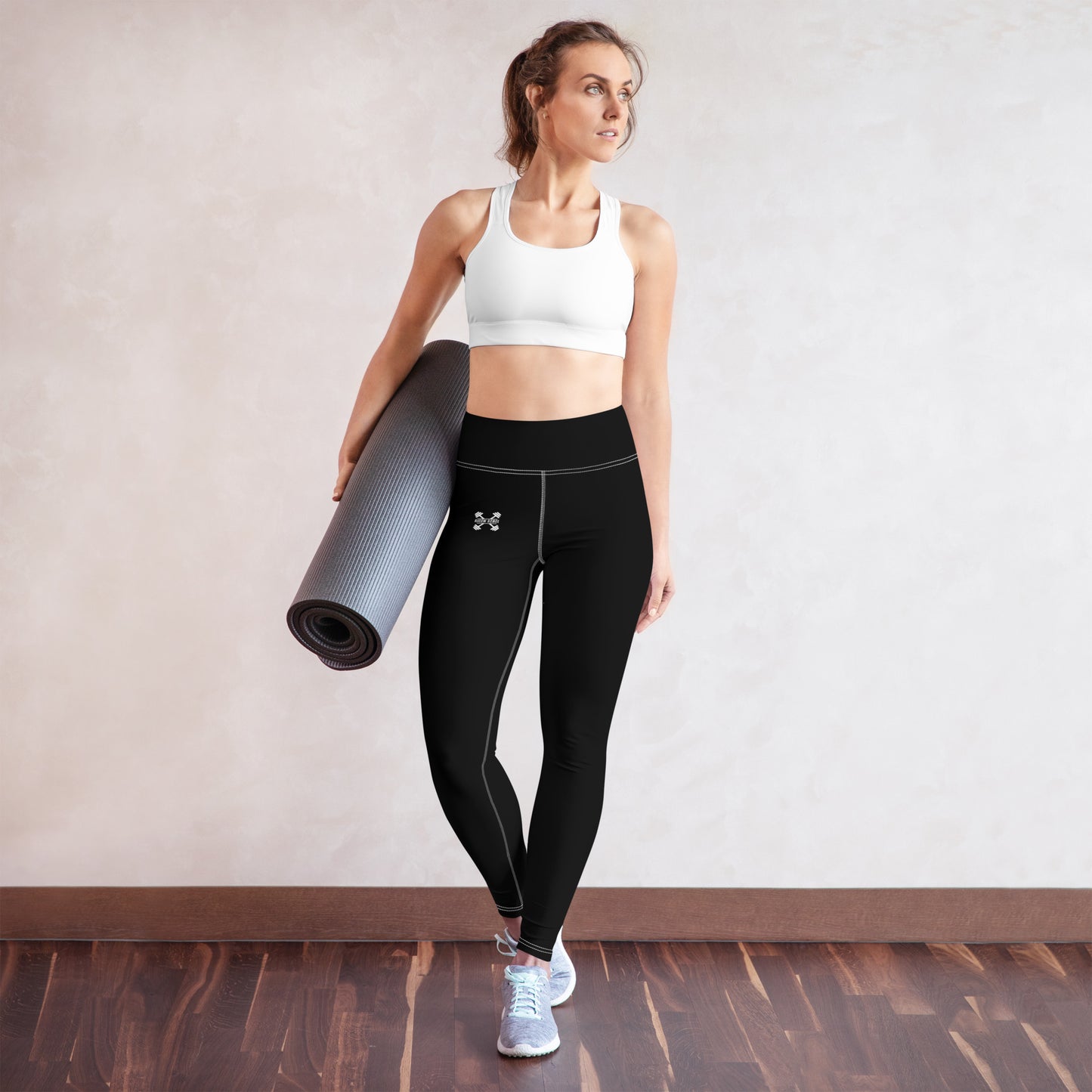 Risen Rebel Power Yoga Leggings- Black