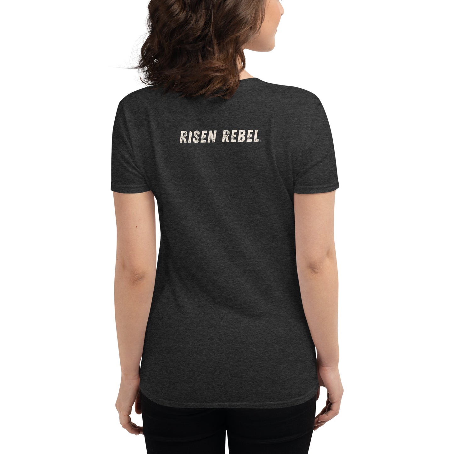 Risen Rebel MC Women's Short Sleeve T-shirt- Mint Emblem