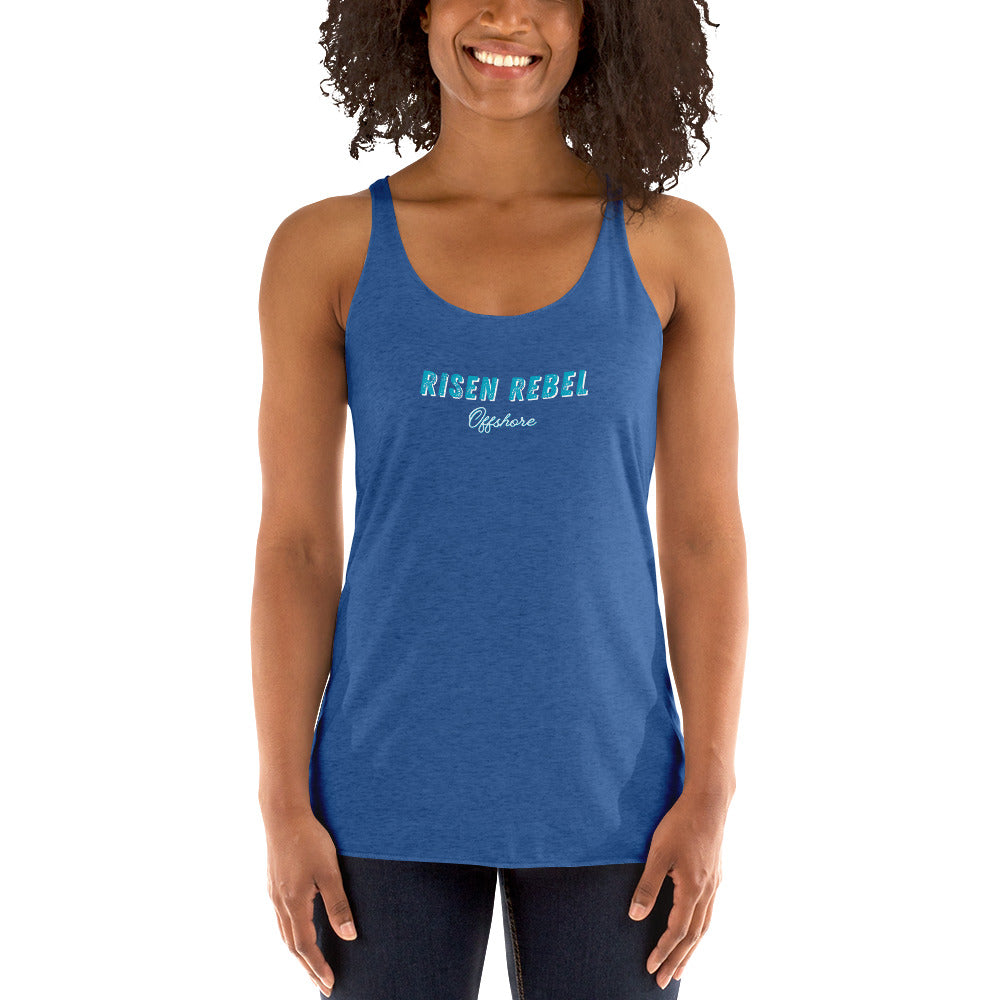 Risen Rebel Offshore Women's Racerback Tank